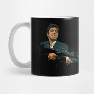 Tony Montana Say Hello To My Little Friend Scarface Mug